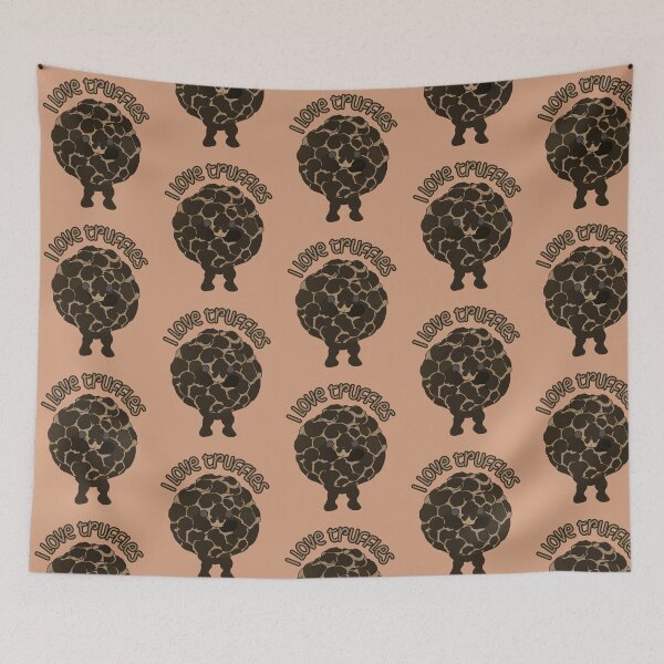 Item preview, Cute Truffle Cartoon Character - I Love Truffles designed and sold by Puristock.