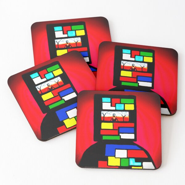 Item preview, Ned Kelly Gone Mondrian designed and sold by EJCairns.