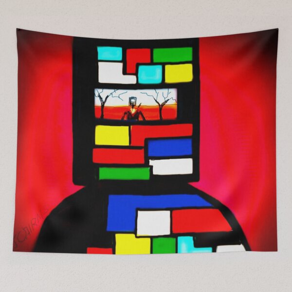 Item preview, Ned Kelly Gone Mondrian designed and sold by EJCairns.