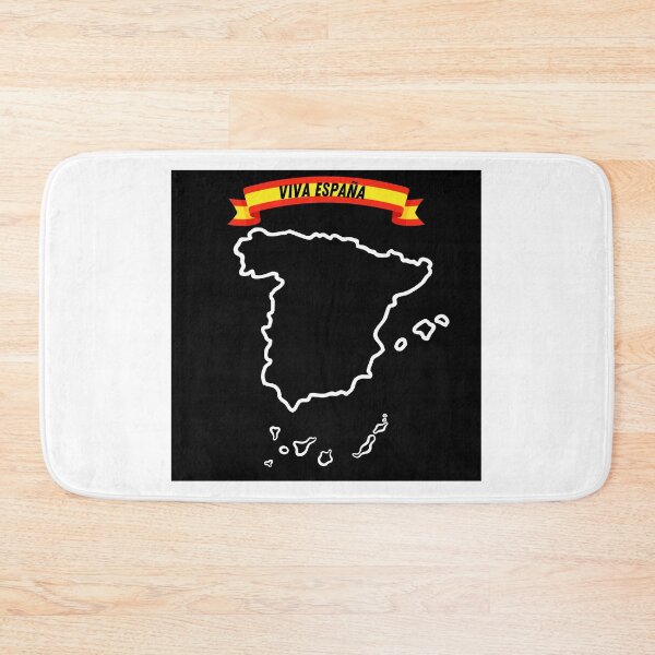Item preview, VIVA ESPAÑA map with Balearic and Canary Islands designed and sold by altohero.