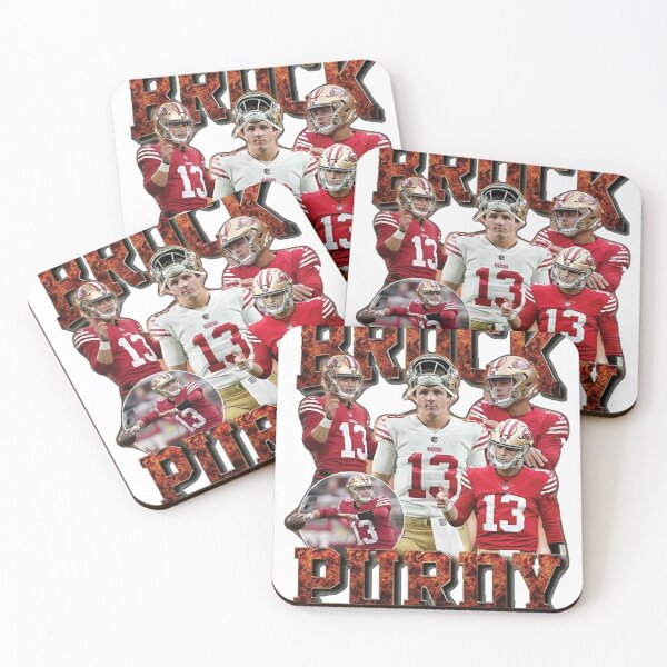 Item preview, brock purdy on fire poster designed and sold by ShopArtMcfarla.