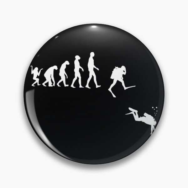Item preview, Evolution of Man Scuba Diving  	 designed and sold by chczoeuh55.