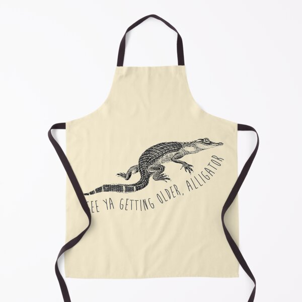 Item preview, See Ya Getting Older Alligator designed and sold by chillaxcats.
