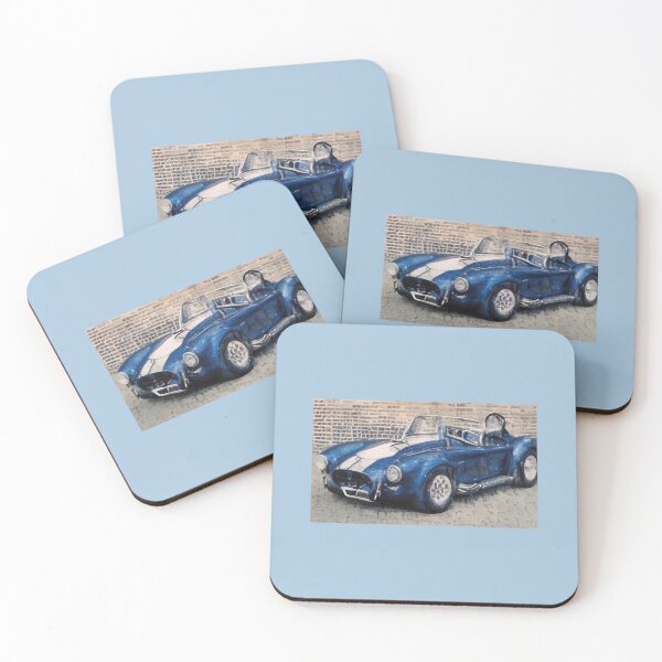 Item preview, Blue AC 1966 Cobra artwork  designed and sold by Aryi-ahSpringf.
