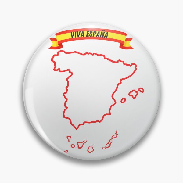 Item preview, Long live Spain. Map with the Balearic and Canary Islands. White designed and sold by altohero.