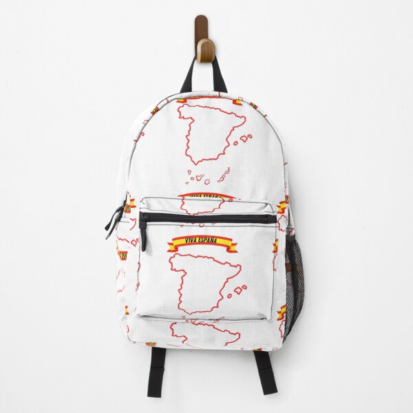 Item preview, Long live Spain. Map with the Balearic and Canary Islands. White designed and sold by altohero.