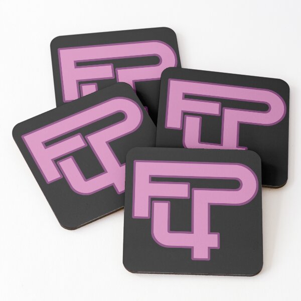 Item preview, Unique Premium F4P Fighting 4 Par Pink Font Logo designed and sold by FuddalanDesigns.