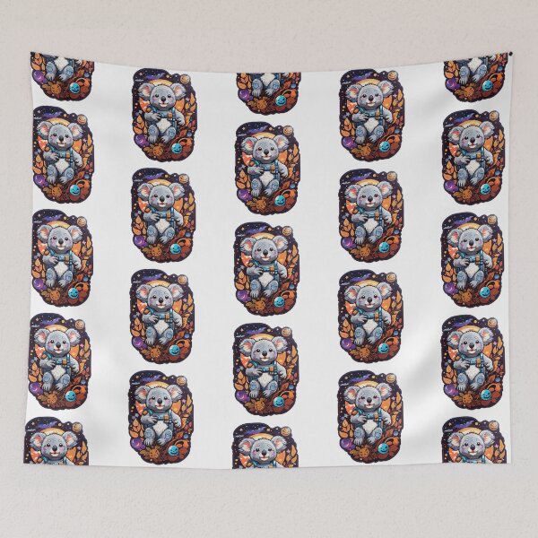 Item preview, Koala in Space on Halloween designed and sold by Koalamania.