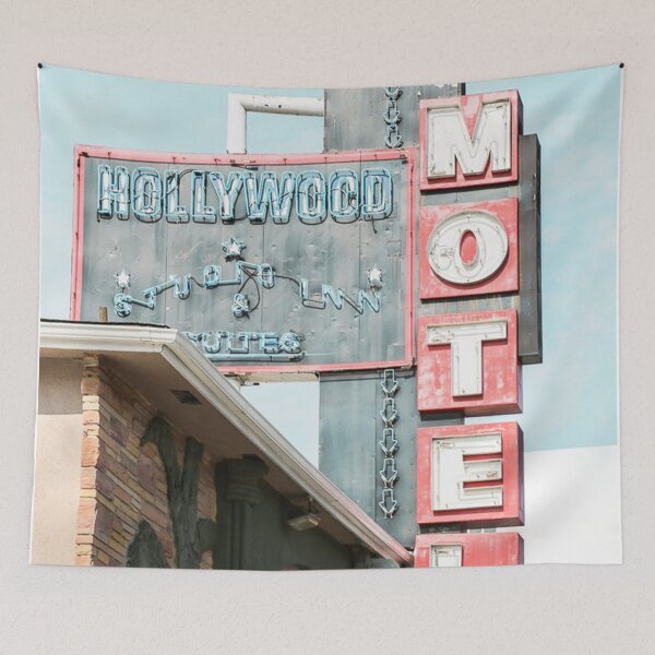 Item preview, Los Angeles Hollywood Motel Sign designed and sold by busererwin.