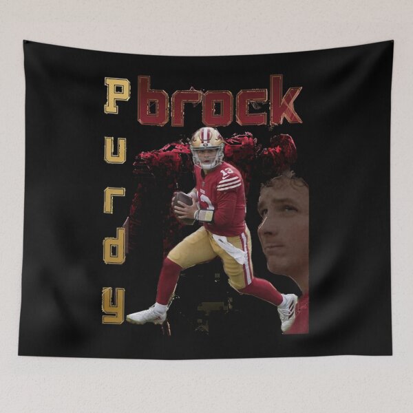 Item preview, brock purdy paper poster designed and sold by ShopArtMcfarla.