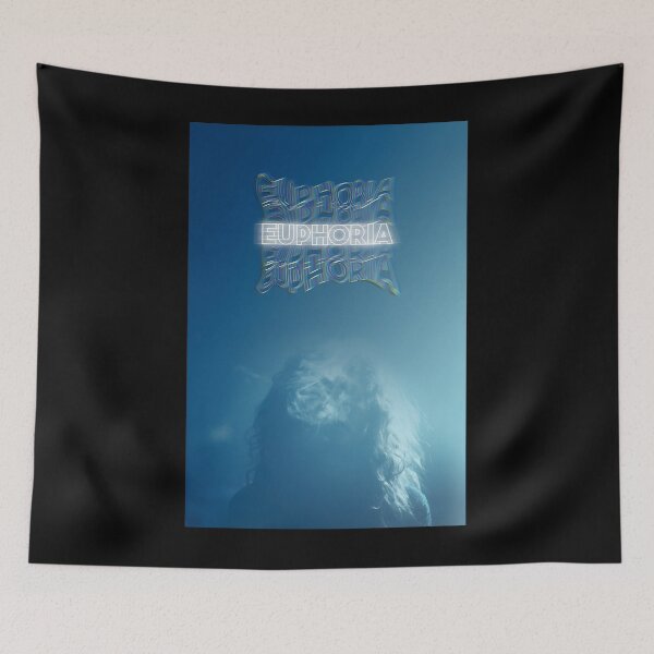 Item preview, Euphoria Wall Art  Euphoria Tv Show 	  Euphoria HBO 	 Metal Print tapestry throw 		 designed and sold by nrefpqmezn94.