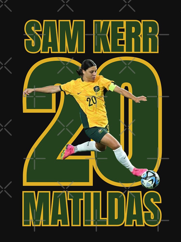 Sam Kerr Classic T-Shirt sold by Juliann | SKU 52602176 | Printerval
