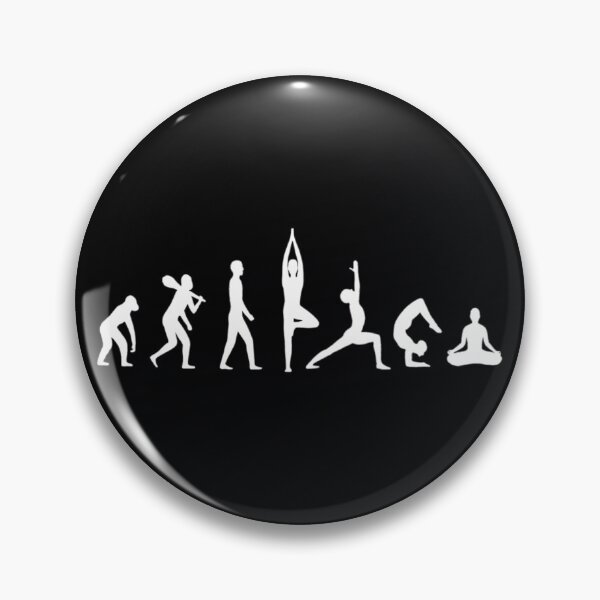 Artikelvorschau, Evolution des Yoga – Darwins Theorie der Erleuchtung (weiß) entworfen und verkauft von chczoeuh55.