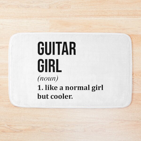 Item preview, Guitar Girl Definition designed and sold by XCIV.