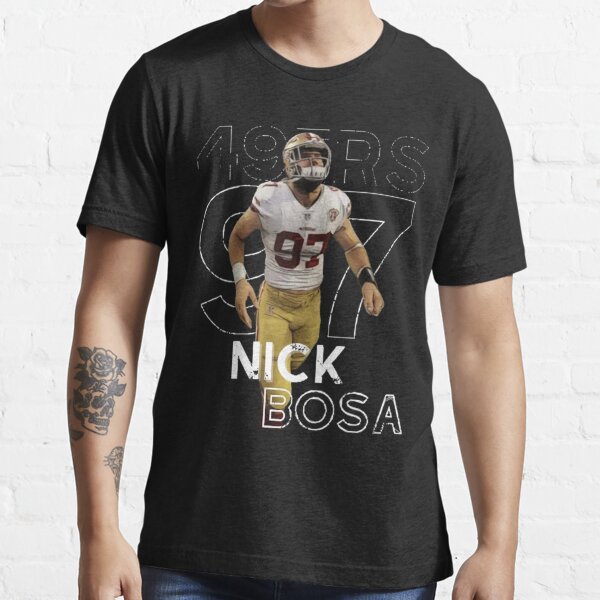 Nick Bosa Jersey Sticker for Sale by aenewby