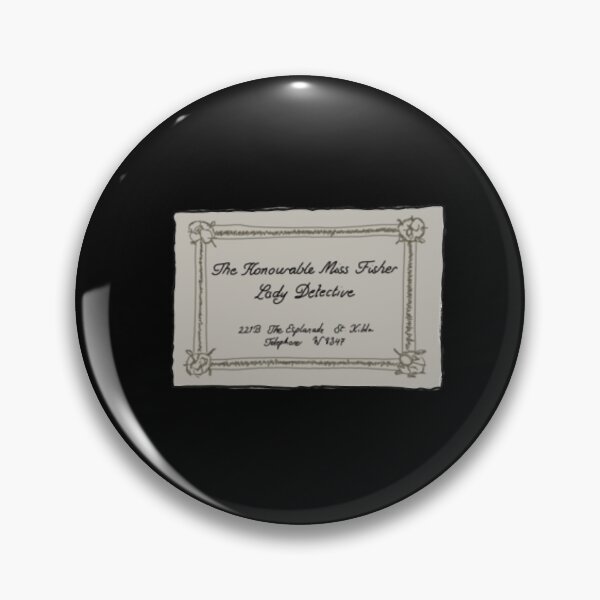 Item preview, Phryne Fisher business card designed and sold by friend-devora.