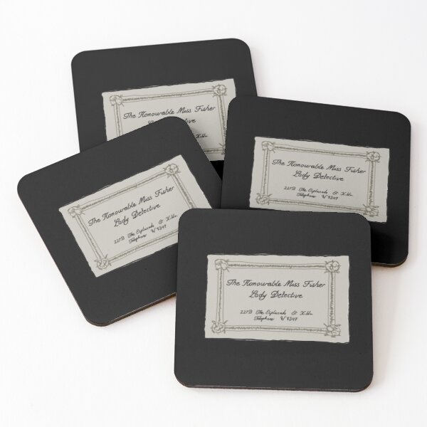 Item preview, Phryne Fisher business card designed and sold by friend-devora.