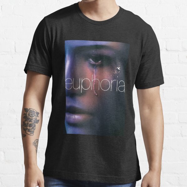 Andrew 2wo2imes T-Shirt in Charcoal worn by Rue Bennett (Zendaya) as seen  in Euphoria TV series outfits (Season 2 Episode 5)