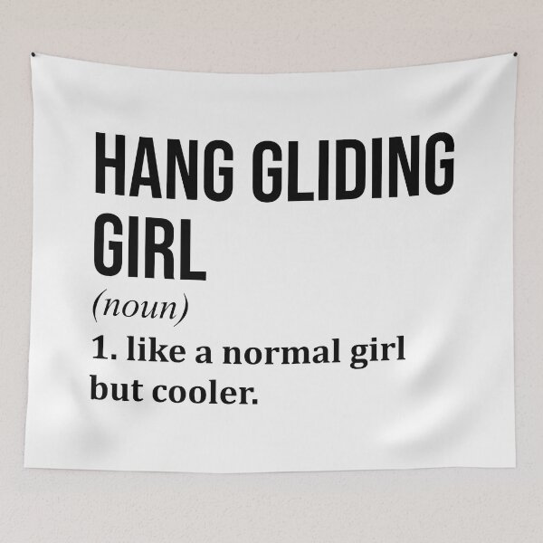 Item preview, Hang Gliding Girl Definition designed and sold by XCIV.