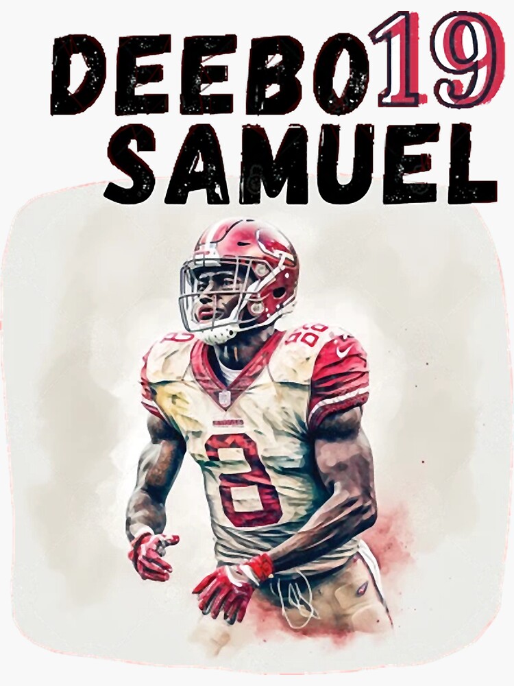 Player Football NFL Deebo Samuel Deebo Samuel Deebosamuel San Francisco  49Ers San Francisco 49Ers Sa Poster