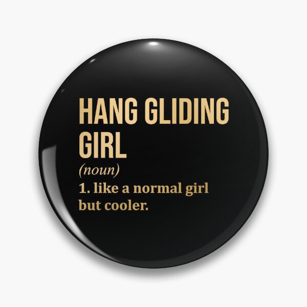 Item preview, Hang Gliding Girl Definition in Gold designed and sold by XCIV.