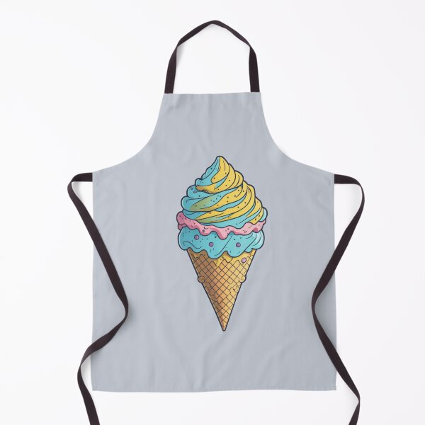 Item preview, Colorful Ice Cream Cone designed and sold by Rosamose.