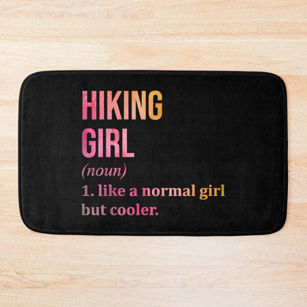 Item preview, Hiking Girl Definition in Watercolor designed and sold by XCIV.