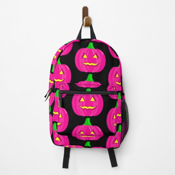 Item preview, creepy halloween pumpkin pink designed and sold by Gossip Rag.