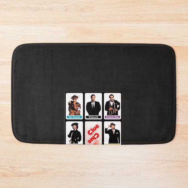 Item preview, Clue (1985) Suspect Cards designed and sold by FlorianHartwi.