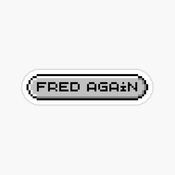 Item preview, Fred Again button designed and sold by YQboii.