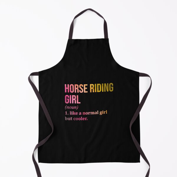 Item preview, Horse Riding Girl Definition in Watercolor designed and sold by XCIV.