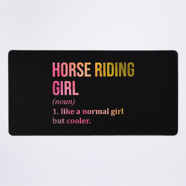 Item preview, Horse Riding Girl Definition in Watercolor designed and sold by XCIV.