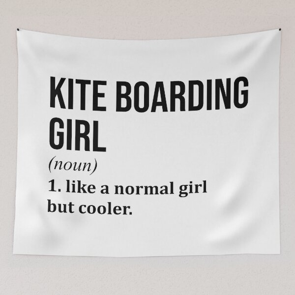 Item preview, Kiteboarding Girl Definition designed and sold by XCIV.