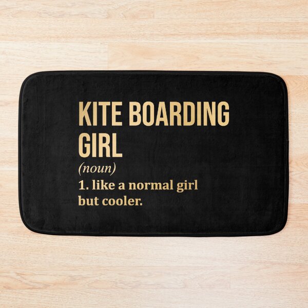 Item preview, Kiteboarding Girl Definition in Gold designed and sold by XCIV.