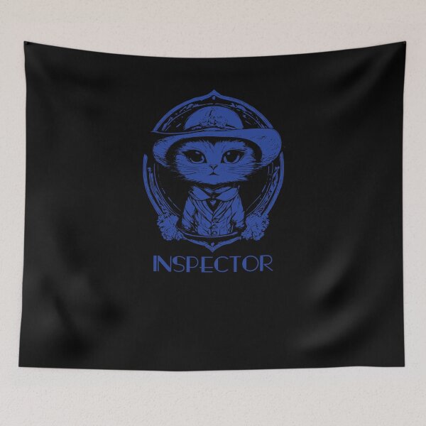Item preview, Inspector Cat - Blue 2 designed and sold by Soulemotion.