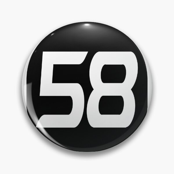 Item preview, Number 58 designed and sold by NumbersFort.
