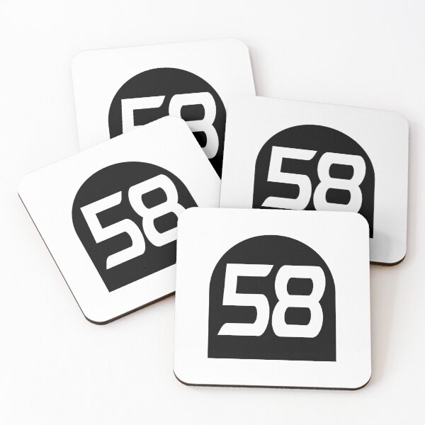 Item preview, Number 58 designed and sold by NumbersFort.