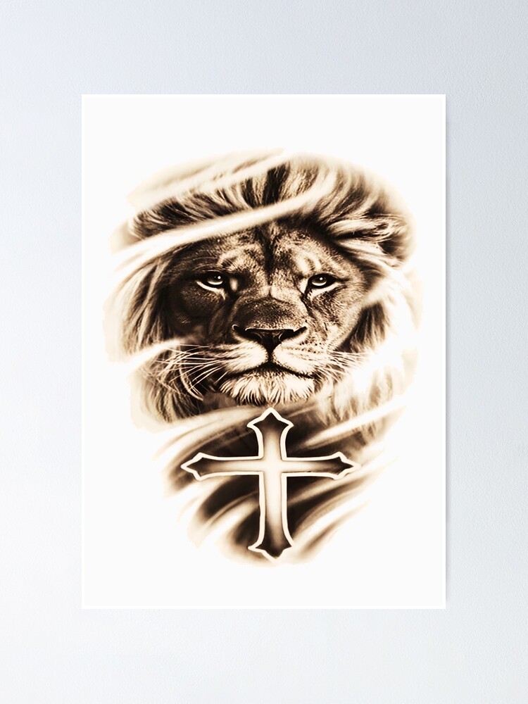 Christian Poster Symbols The Lord Jesus Christ In Scripture The Lion Of  Judah Warrior Wall Art Painting Print Picture Room Decor, Lion Of Judah  Tattoo