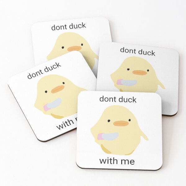 Item preview, dont duck with me designed and sold by winsto-nfarmer.