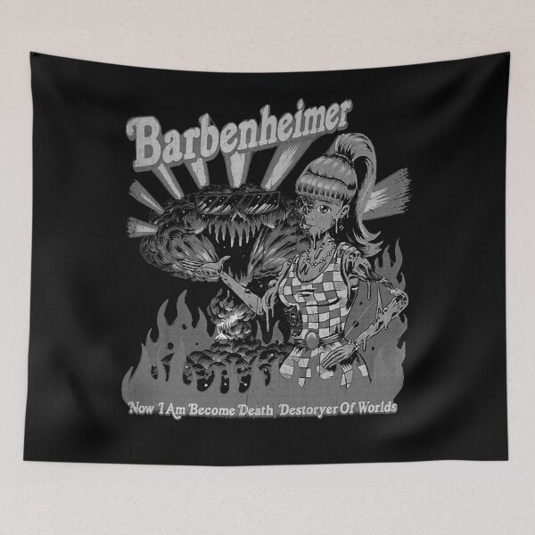 Item preview, Black Barbenheimer designed and sold by StoreArtShak.