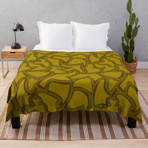 Item preview, Crazy Paving: Abstract Art: Yellow designed and sold by TheScraggyBeard.