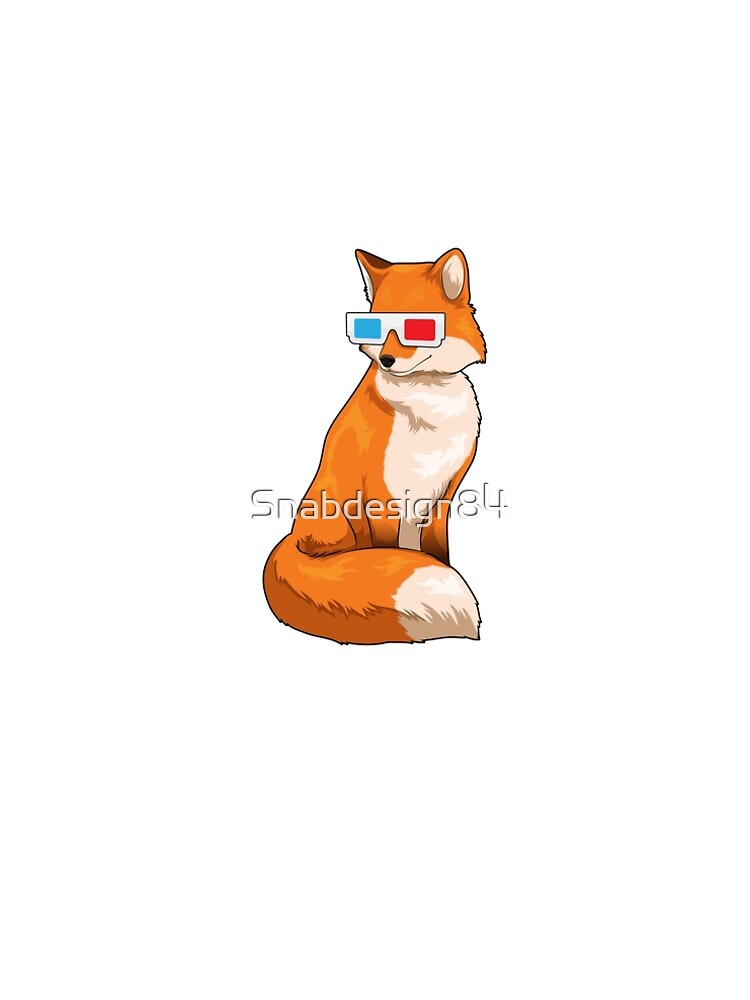 Aperçu 5 sur 5. Robe trapèze avec l'œuvre Fox Glasses créée et vendue par Snabdesign84.