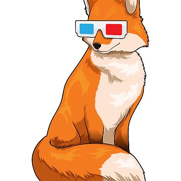 Aperçu de l'œuvre Fox Glasses de Snabdesign84