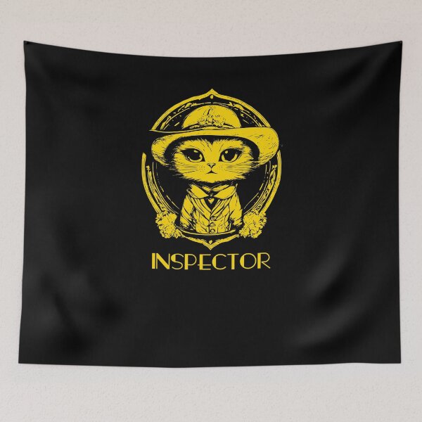 Item preview, Inspector Cat - Yellow 2 designed and sold by Soulemotion.