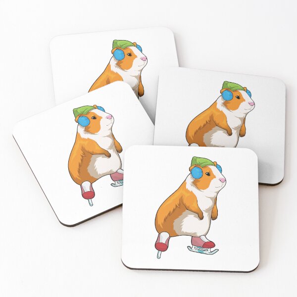 Aperçu de l'œuvre Guinea pig Ice skating Ice skates créée et vendue par Snabdesign84.