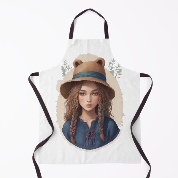 Item preview, Bohemian Girl with Bear Hat designed and sold by culasse06.