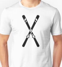 Camiseta ajustada Esquí cruzado