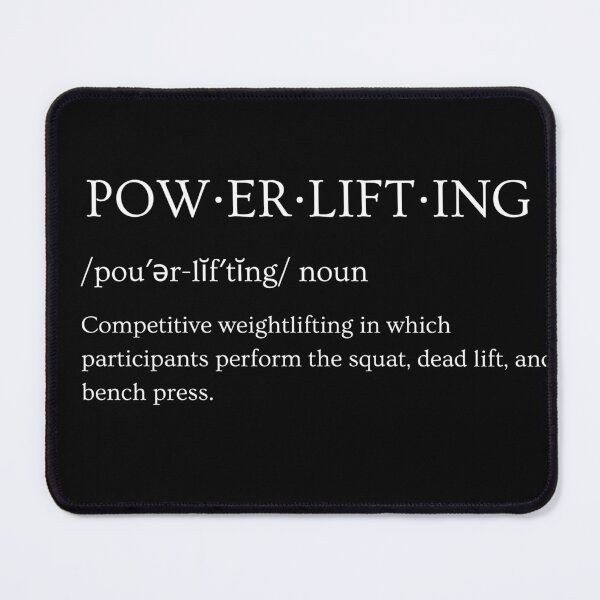Item preview, Powerlifting Definition designed and sold by youcanpowerlift.