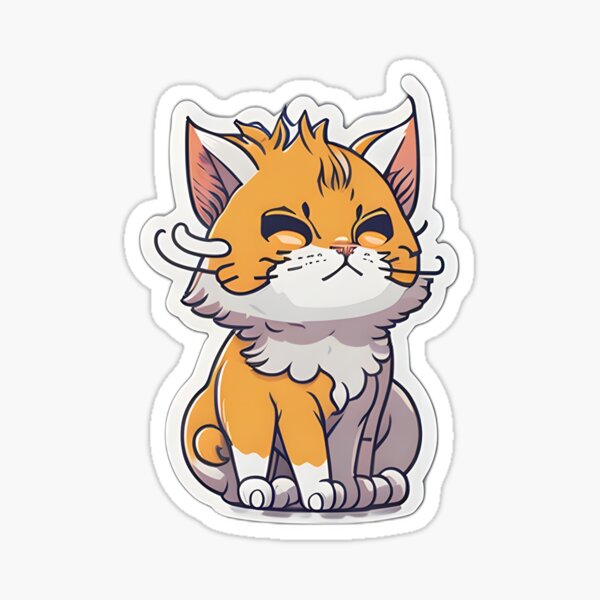 Cat Stickers - Loulou from Scattered Cats – How To Cat Well