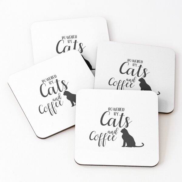 Item preview, Fueled by Whiskers: Powered By Cats and Coffee designed and sold by Saalim22.